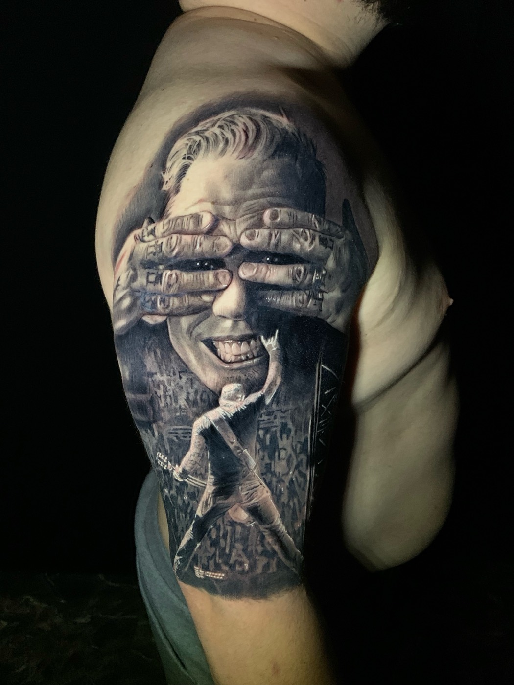 Black and grey tattoo by Rafael Cassaro